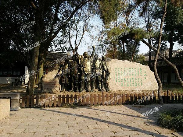 苏州五人墓雕塑