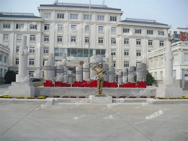 苏州武警支队主题雕塑